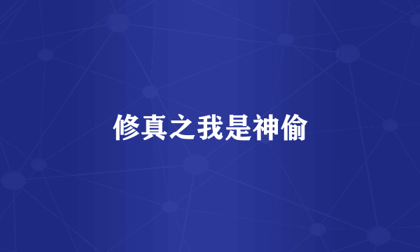 修真之我是神偷