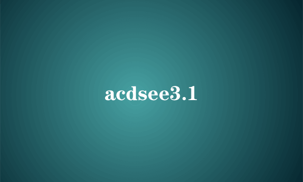 acdsee3.1