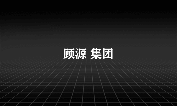 顾源 集团