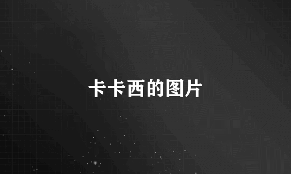 卡卡西的图片
