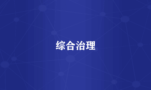 综合治理
