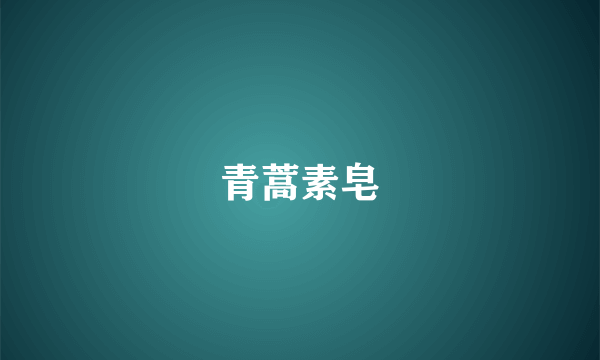 青蒿素皂